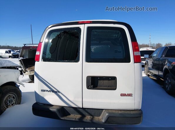 1GTW7AFG6K1337589 2019 GMC SAVANA 2500 Белый Вид спереди