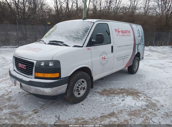 1GTW7AFG7K1340288 2019 GMC SAVANA 2500 White Przód lewy