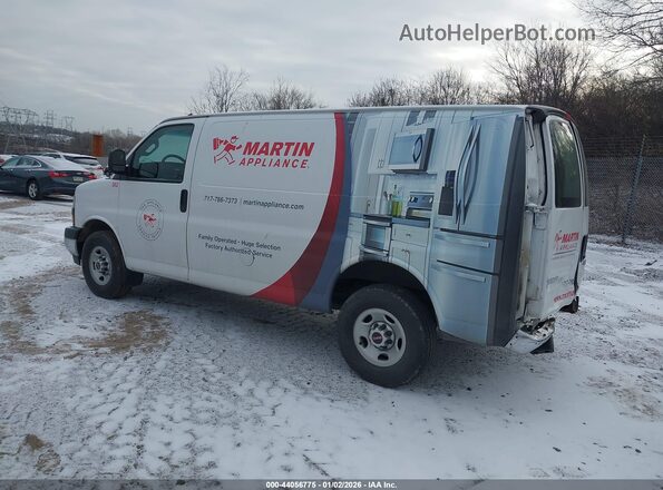 1GTW7AFG7K1340288 2019 GMC SAVANA 2500 White Tył lewy