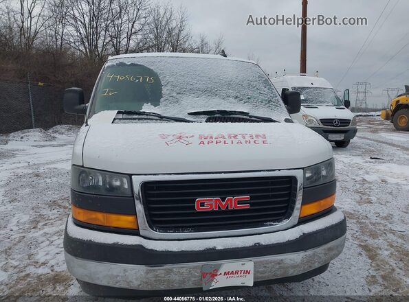 1GTW7AFG7K1340288 2019 GMC SAVANA 2500 White Widok z przodu