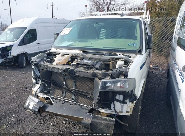 1GTW7AFG8L1193528 2020 GMC SAVANA CARGO White Przód lewy