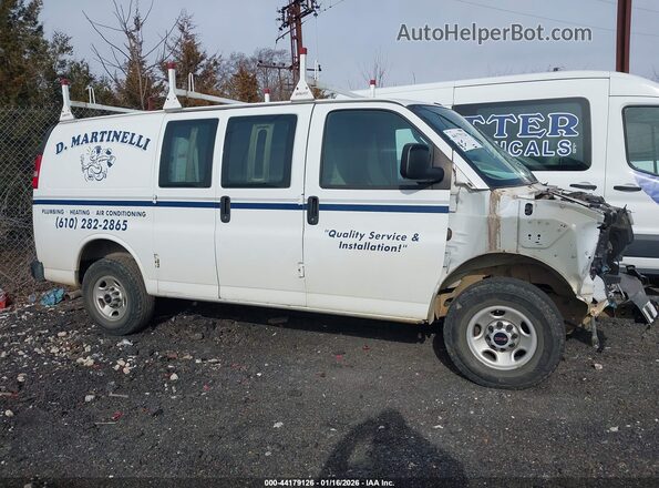 1GTW7AFG8L1193528 2020 GMC SAVANA CARGO White Widok wnętrza 360 stopni