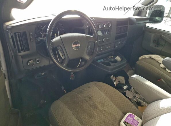 1GTW7AFP1P1176401 2023 GMC SAVANA White წინა პანელის ხედი