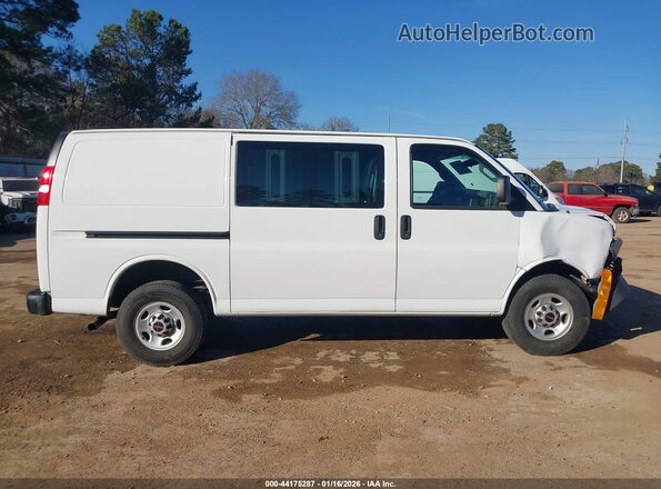 1GTW7AFP4M1182320 2021 GMC SAVANA CARGO White Rear interior view