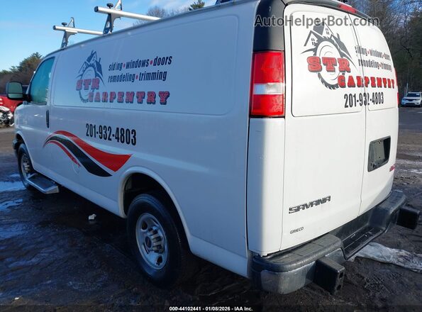 1GTW7AFP6N1175533 2022 GMC SAVANA CARGO White უკანა მარცხენა