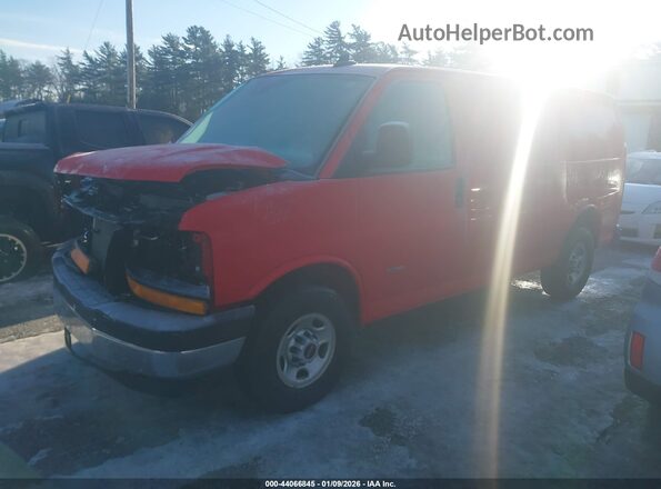 1GTZ7GF15M1266948 2021 GMC SAVANA CARGO Red Передня ліва чверть