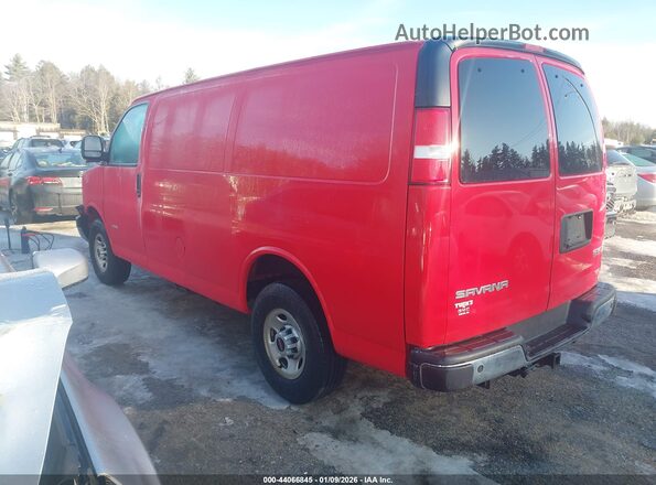 1GTZ7GF15M1266948 2021 GMC SAVANA CARGO Red Задня ліва чверть