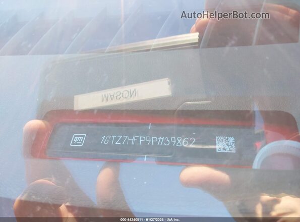 1GTZ7HFP9P1139862 2023 GMC SAVANA CARGO Red 