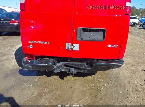 1GTZ7HFP9P1139862 2023 GMC SAVANA CARGO Red წინა ხედი