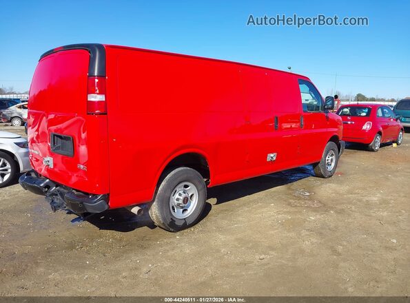 1GTZ7HFP9P1139862 2023 GMC SAVANA CARGO Red უკანა მარჯვენა