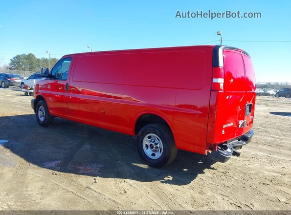 1GTZ7HFP9P1139862 2023 GMC SAVANA CARGO Red უკანა მარცხენა