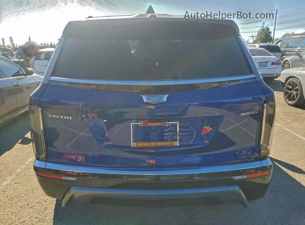 1GYC3MMLXTZ703678 2026 CADILLAC VISTIQ Blue Вид ззаду
