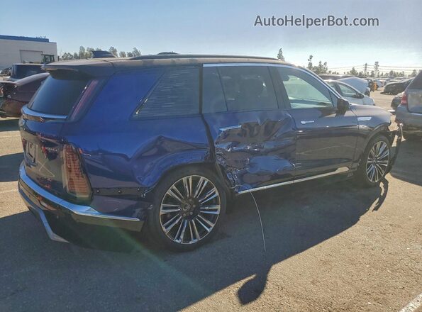 1GYC3MMLXTZ703678 2026 CADILLAC VISTIQ Blue Задня права чверть