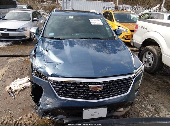 1GYFZDR41RF246721 2024 CADILLAC XT4 Blue Widok zestawu wskaźników
