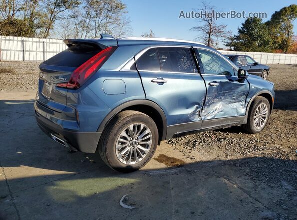 1GYFZDR46SF134051 2025 CADILLAC XT4 Синий Задняя правая четверть