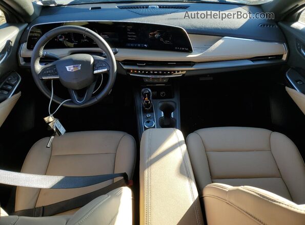 1GYFZDR46SF134051 2025 CADILLAC XT4 Синий Вид панели приборов