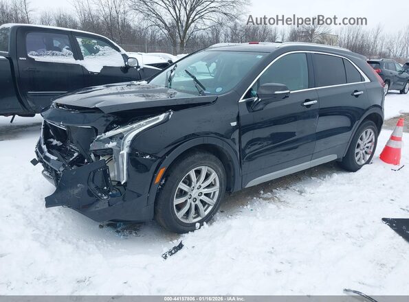 1GYFZDR48NF127705 2022 CADILLAC XT4 Black Przód lewy