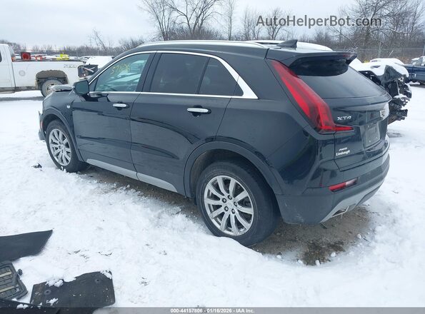1GYFZDR48NF127705 2022 CADILLAC XT4 Black Tył lewy