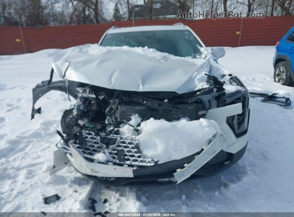 1GYFZDR49RF100387 2024 CADILLAC XT4 White Widok zestawu wskaźników