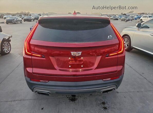 1GYFZER42PF191165 2023 CADILLAC XT4 Red უკანა ხედი