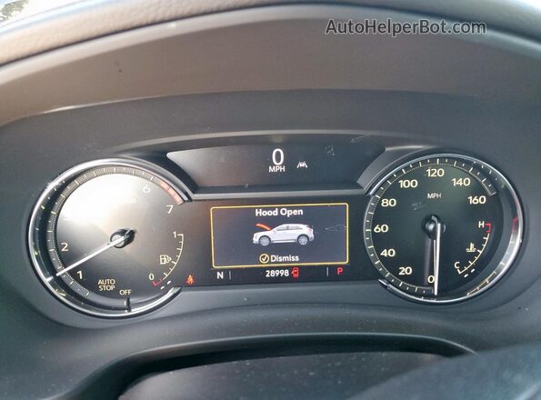 1GYFZER45PF105055 2023 CADILLAC XT4 Black Սարքավորումների վահանակի տեսք