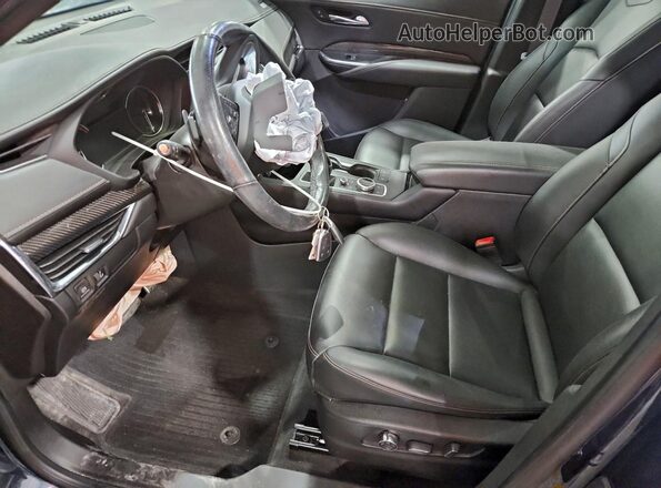 1GYFZER46KF101413 2019 CADILLAC XT4 Gray წინა სალონის ხედი