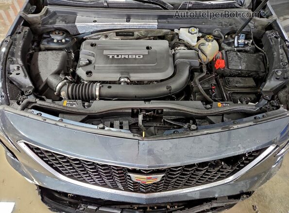1GYFZER46KF101413 2019 CADILLAC XT4 Gray უკანა სალონის ხედი