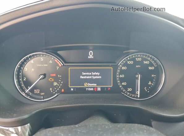1GYFZFR40KF176128 2019 CADILLAC XT4 Черный Вид щитка приборов