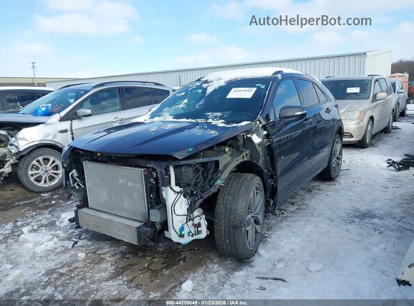 1GYFZFR46NF169236 2022 CADILLAC XT4 Navy Vista tres cuartos delantera izquierda