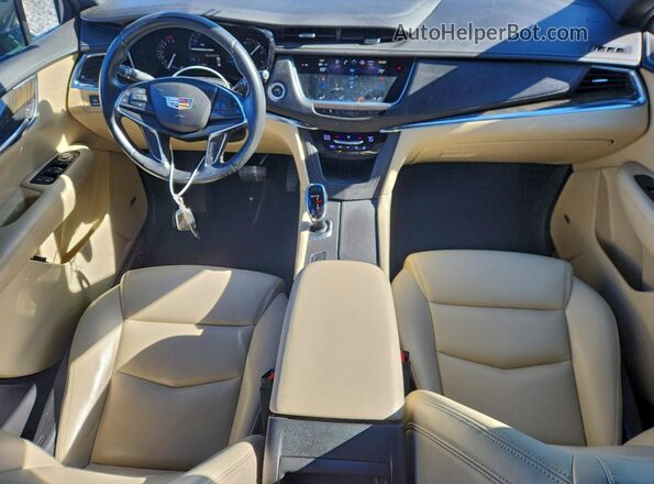 1GYKNARS3KZ194617 2019 CADILLAC XT5 Gray წინა პანელის ხედი