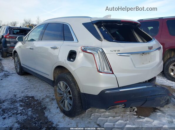 1GYKNCRS4JZ242555 2018 CADILLAC XT5 Белый Задняя левая четверть