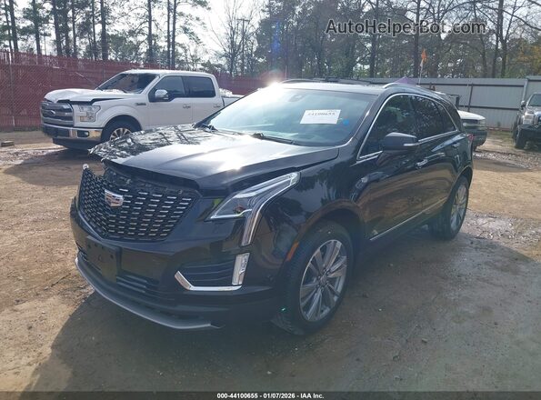 1GYKNCRSXMZ228499 2021 CADILLAC XT5 Black წინა მარცხენა ხედი სამი მეოთხედიდან