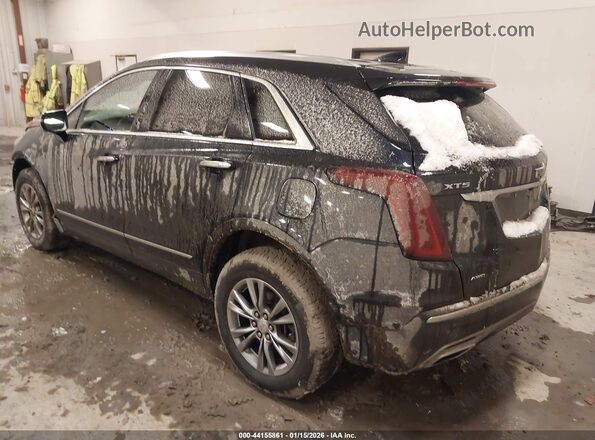 1GYKNDRSXMZ187894 2021 CADILLAC XT5 Black Հետևի ձախ