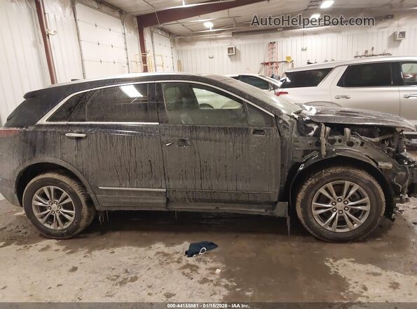 1GYKNDRSXMZ187894 2021 CADILLAC XT5 Black Սալոնի հետևի տեսք