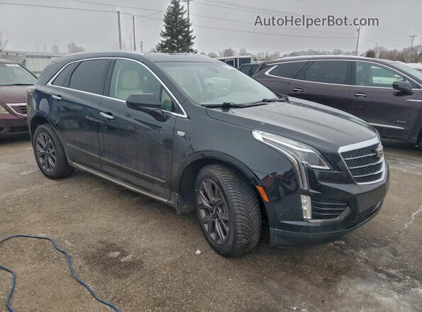1GYKNFRS6KZ140984 2019 CADILLAC XT5 Черный Передняя правая четверть