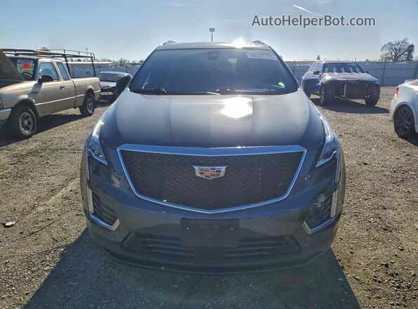 1GYKNHRS2MZ139412 2021 CADILLAC XT5 Gray წინა ხედი