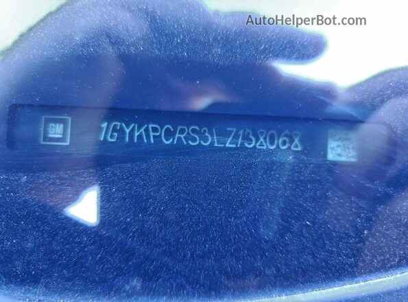 1GYKPCRS3LZ138068 2020 CADILLAC OTHER Gray Widok wnętrza 360 stopni