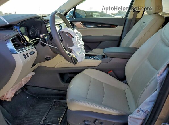 1GYKPCRS3NZ140177 2022 CADILLAC OTHER Tan Вид салону спереду