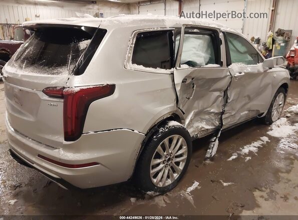 1GYKPDRS0LZ106409 2020 CADILLAC OTHER Серебряный Задняя правая четверть