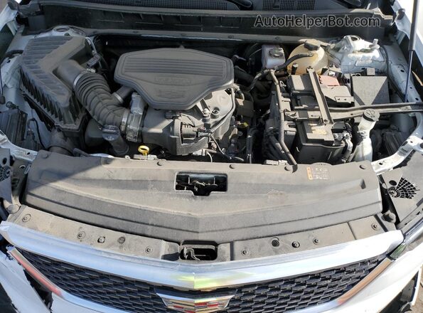 1GYKPDRS6RZ724035 2024 CADILLAC OTHER White Widok komory silnika
