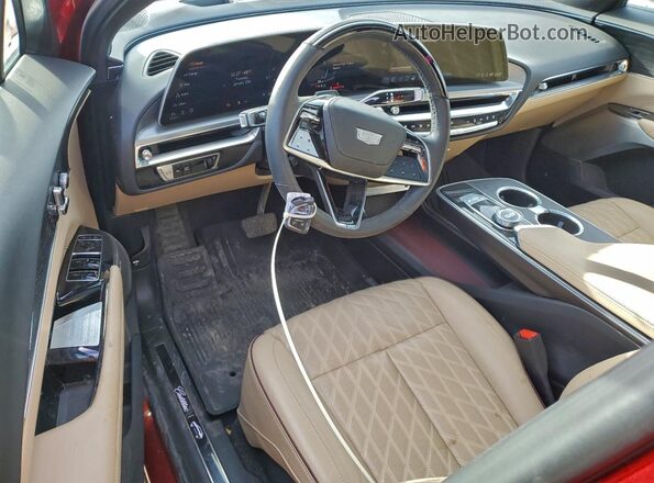 1GYKPWRL5RZ108248 2024 CADILLAC OTHER Red Առջևի վահանակի տեսք