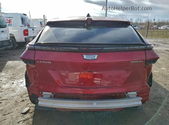 1GYKPWRL5RZ108248 2024 CADILLAC OTHER Red Հետևի նստատեղերի տեսք