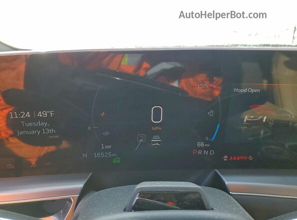 1GYKPWRL5RZ108248 2024 CADILLAC OTHER Red Սարքավորումների վահանակի տեսք