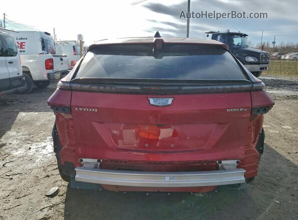 1GYKPWRL5RZ108248 2024 CADILLAC OTHER Red Հետևի տեսք