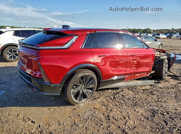 1GYKPWRL5RZ118410 2024 CADILLAC OTHER Red უკანა მარჯვენა