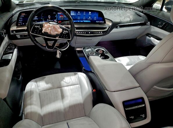 1GYKPWRL9RZ104817 2024 CADILLAC OTHER Black Вид панелі приладів