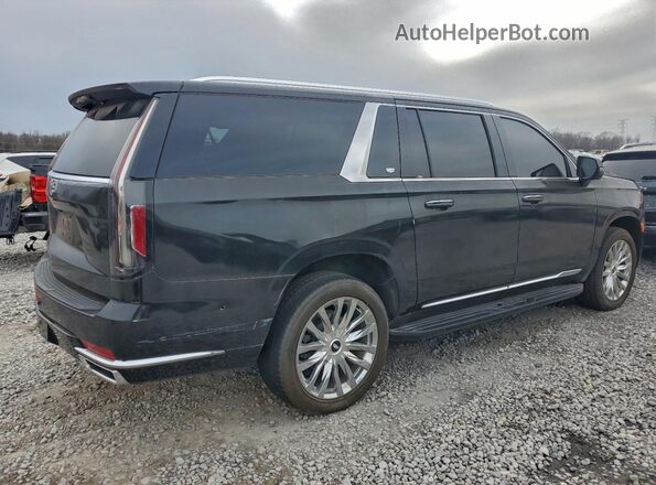 1GYS3KKL9MR399554 2021 CADILLAC ESCALADE Черный Задняя правая четверть