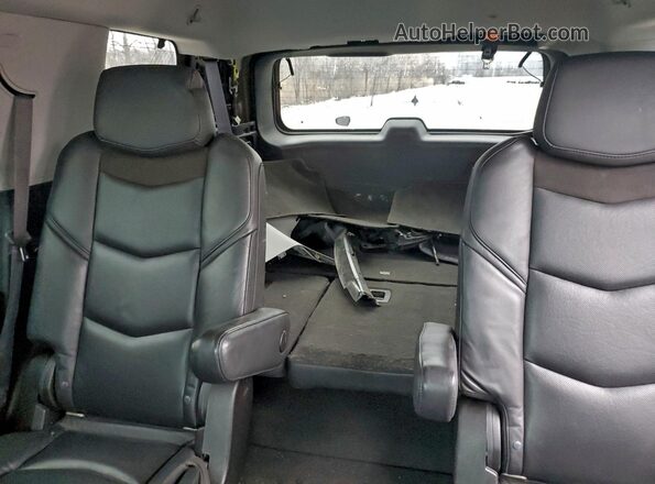 1GYS4BKJ2LR169736 2020 CADILLAC ESCALADE Black Vista de los asientos traseros