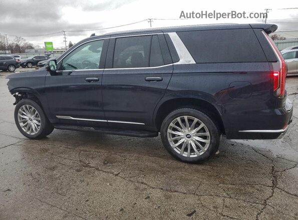 1GYS4BKL0MR401950 2021 CADILLAC ESCALADE Blue უკანა მარცხენა