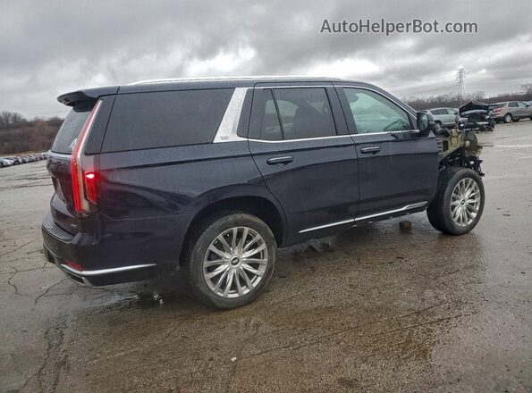 1GYS4BKL0MR401950 2021 CADILLAC ESCALADE Blue უკანა მარჯვენა